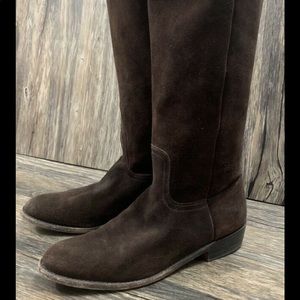 Frye Bari Suede Tall Boots